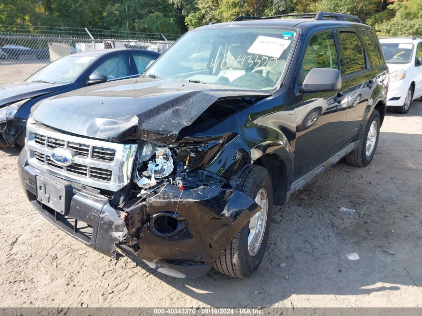 2012 Ford Escape Xlt VIN: 1FMCU9DG9CKA96681 Lot: 40343370