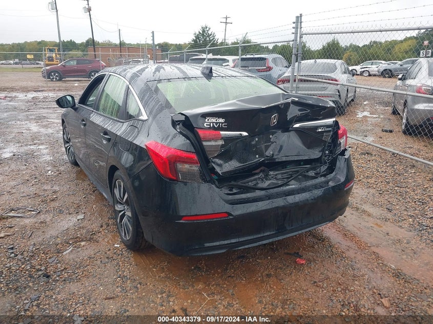 VIN JHMFE1F71NX002360 2022 HONDA CIVIC EX