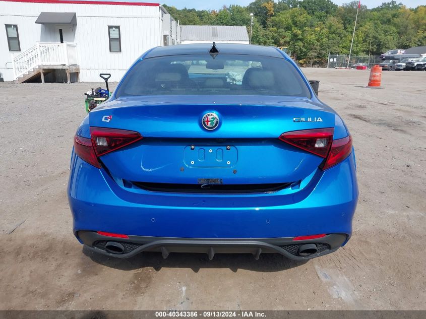 2022 Alfa Romeo Giulia Veloce Awd VIN: ZARFANBN6N7665535 Lot: 40343386