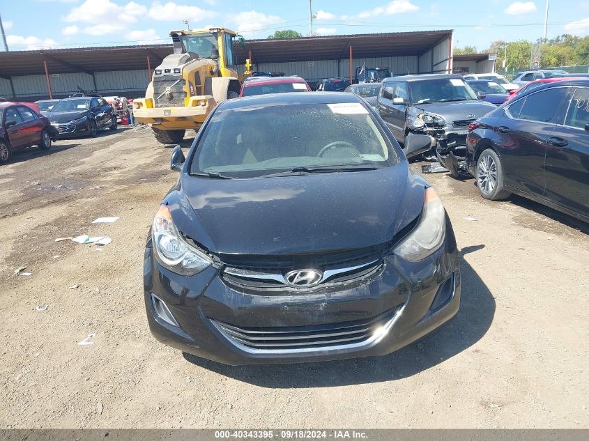 2012 Hyundai Elantra Gls (Ulsan Plant) VIN: KMHDH4AE8CU318162 Lot: 40343395