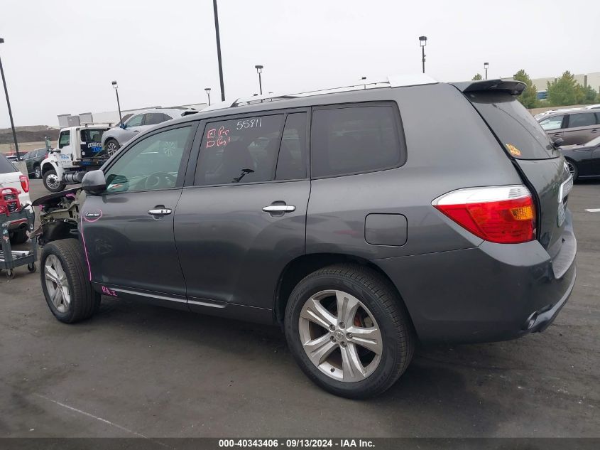 2010 Toyota Highlander Limited VIN: 5TDYK3EH8AS019245 Lot: 40343406