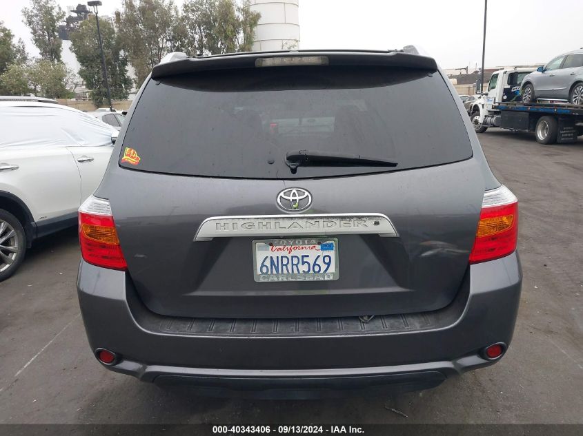 2010 Toyota Highlander Limited VIN: 5TDYK3EH8AS019245 Lot: 40343406