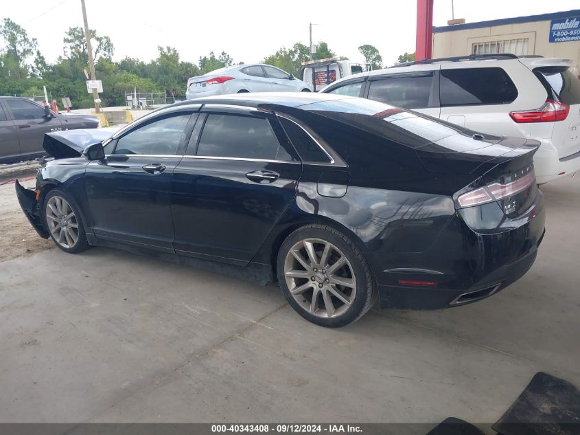 2016 Lincoln Mkz Hybrid VIN: 3LN6L2LU2GR601461 Lot: 40343408