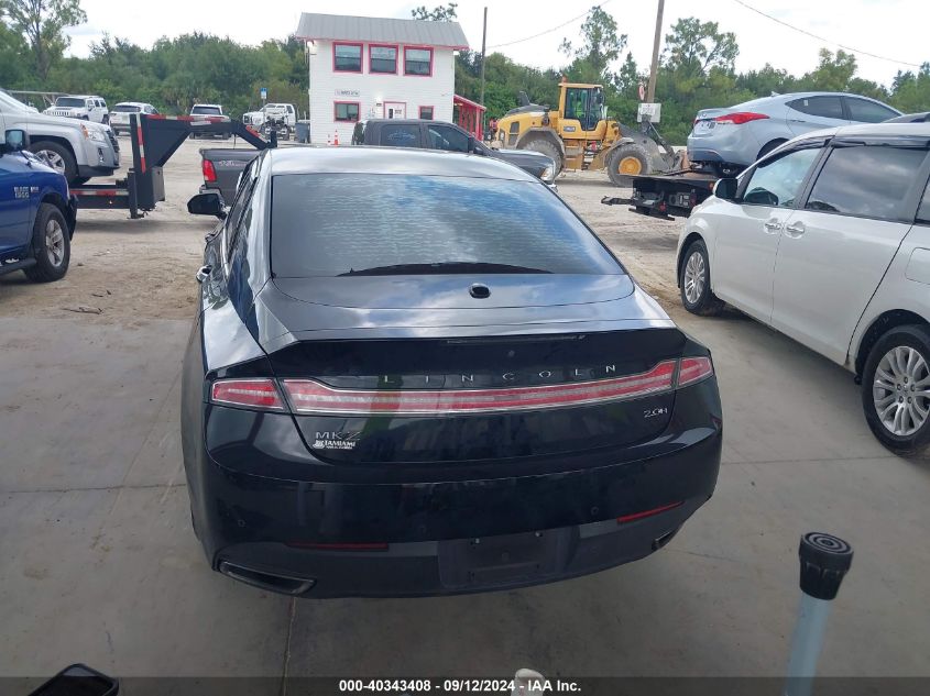 2016 Lincoln Mkz Hybrid VIN: 3LN6L2LU2GR601461 Lot: 40343408