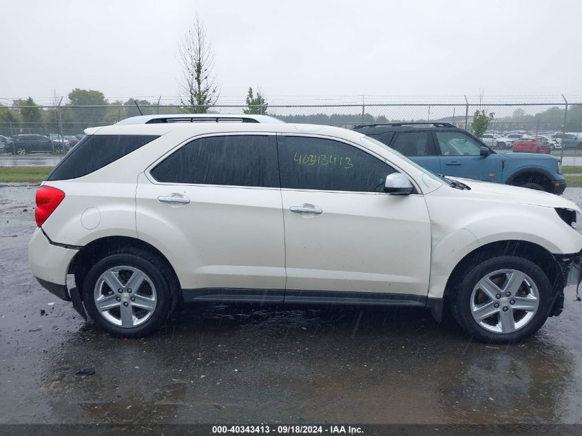 2014 Chevrolet Equinox Ltz VIN: 1GNFLHEK5EZ117481 Lot: 40343413