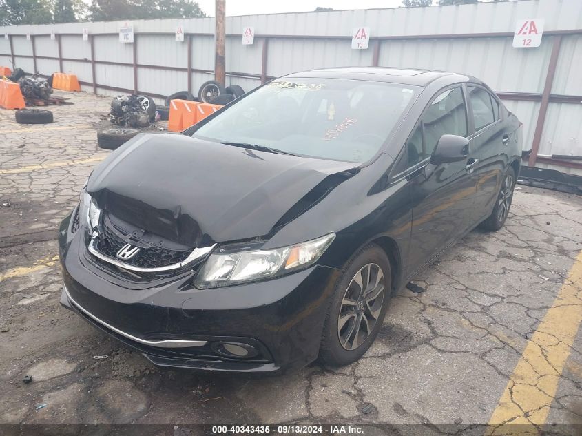 VIN 19XFB2F95DE288956 2013 HONDA CIVIC no.2