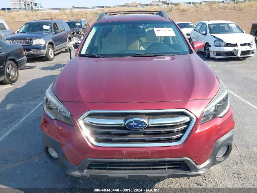 2019 Subaru Outback 2.5I Premium VIN: 4S4BSAFC3K3225293 Lot: 40343440