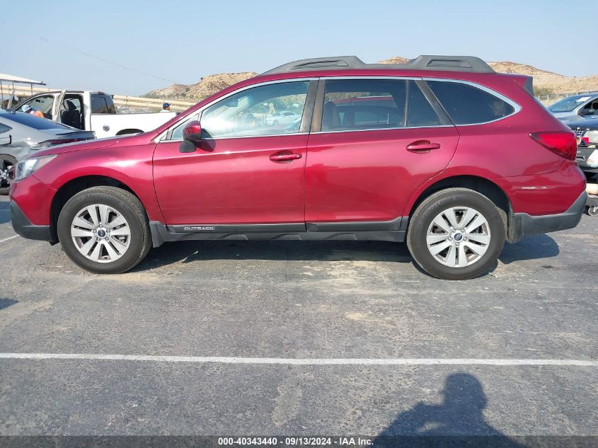 2019 Subaru Outback 2.5I Premium VIN: 4S4BSAFC3K3225293 Lot: 40343440