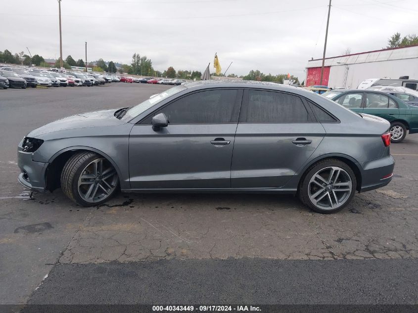 2018 Audi A3 2.0T Premium/2.0T Tech Premium VIN: WAUB8GFF0J1064036 Lot: 40343449