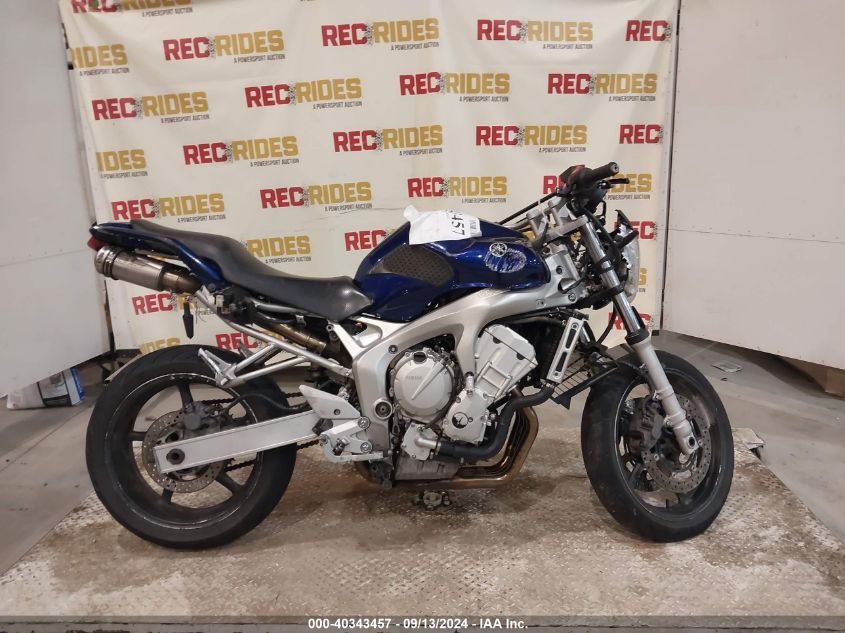 JYARJ08E34A001708 2004 Yamaha Fz6 S