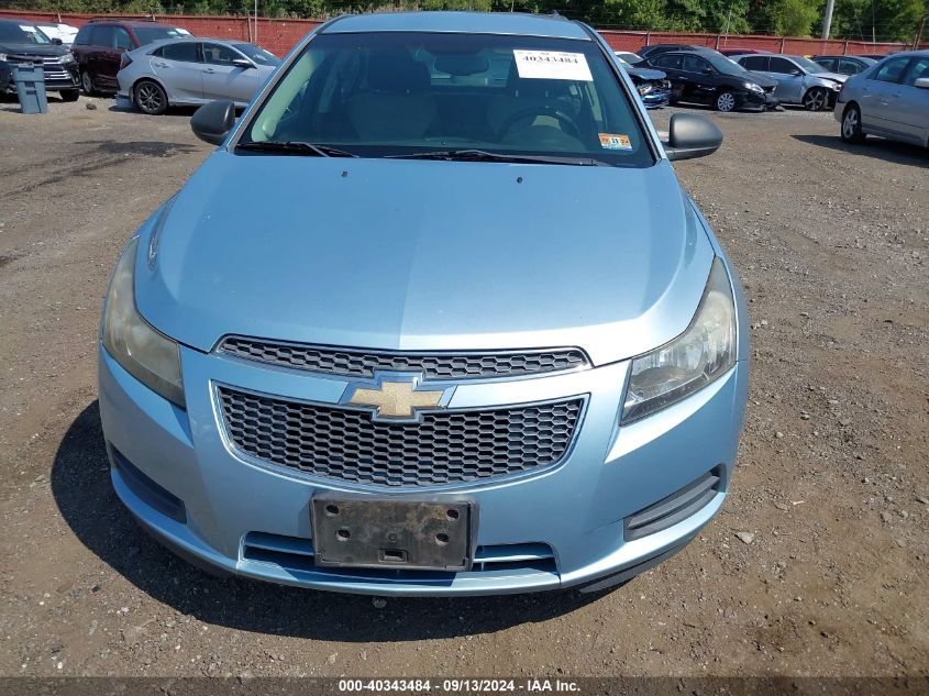 2012 Chevrolet Cruze Ls VIN: 1G1PC5SH3C7206293 Lot: 40343484