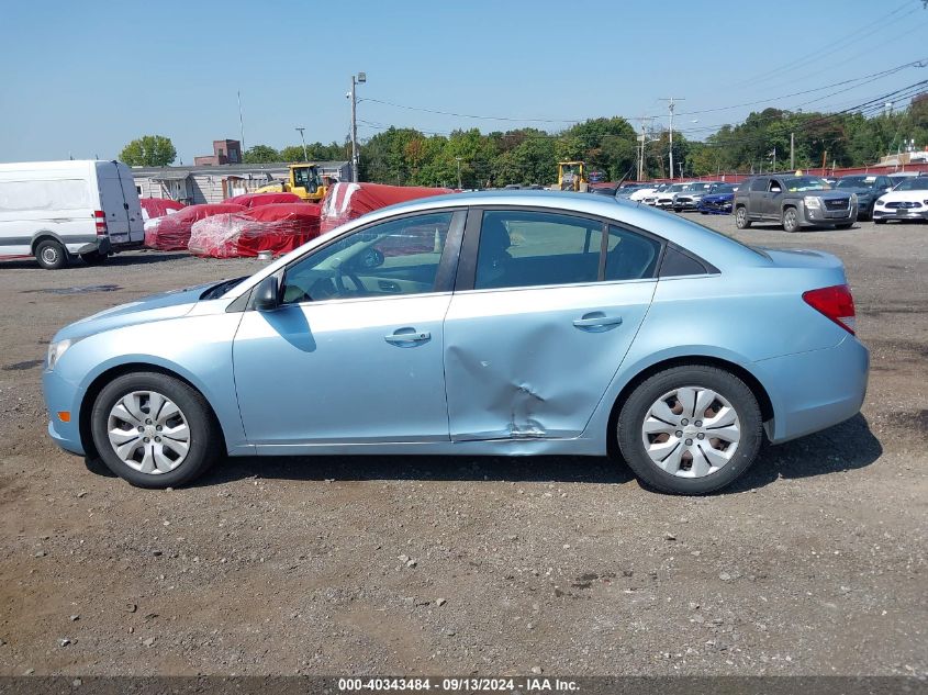 2012 Chevrolet Cruze Ls VIN: 1G1PC5SH3C7206293 Lot: 40343484