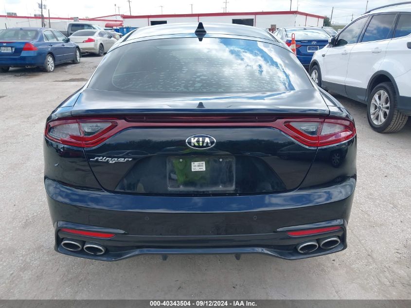 2018 Kia Stinger Premium VIN: KNAE25LA4J6014822 Lot: 40343504