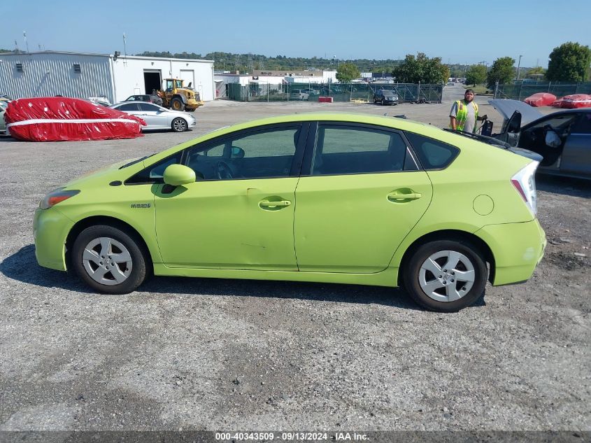 2010 Toyota Prius Iii VIN: JTDKN3DU8A0213739 Lot: 40343509