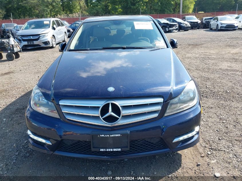 2013 Mercedes-Benz C 250 Luxury/Sport VIN: WDDGF4HB6DG100584 Lot: 40343517