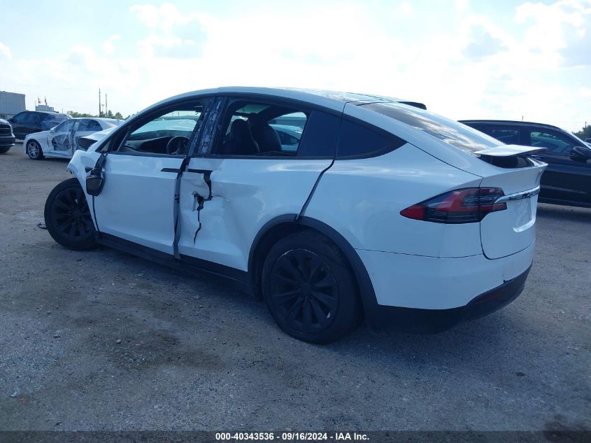 2020 Tesla Model X Long Range Dual Motor All-Wheel Drive/Long Range Plus Dual Motor All-Wheel Drive VIN: 5YJXCDE22LF262681 Lot: 40343536