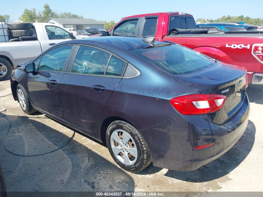 2016 Chevrolet Cruze Ls Auto VIN: 1G1BC5SM5G7304061 Lot: 40343537