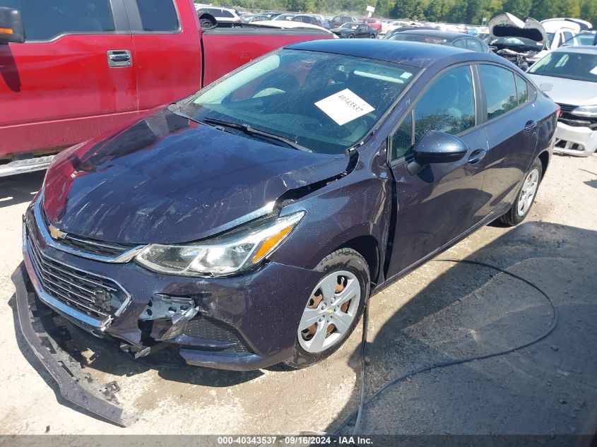 2016 Chevrolet Cruze Ls Auto VIN: 1G1BC5SM5G7304061 Lot: 40343537