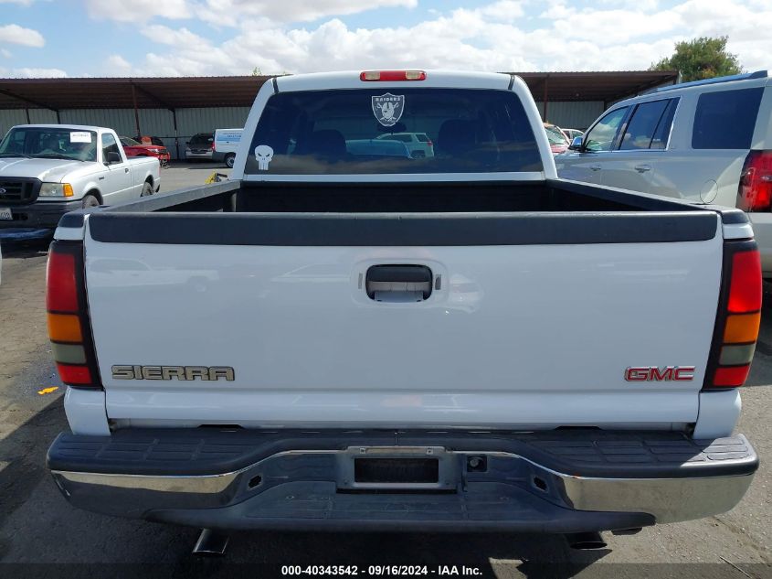 2007 GMC Sierra 1500 Classic Sl VIN: 2GTEC13V371167283 Lot: 40343542