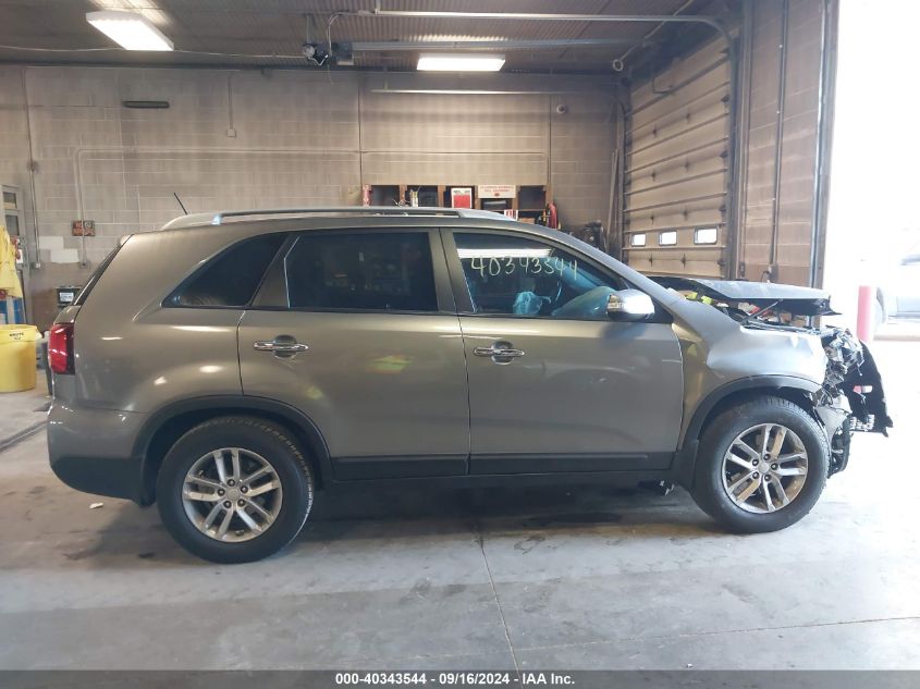 2014 Kia Sorento Lx VIN: 5XYKT4A77EG521365 Lot: 40343544