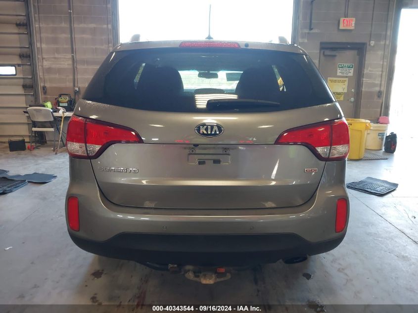 2014 Kia Sorento Lx VIN: 5XYKT4A77EG521365 Lot: 40343544