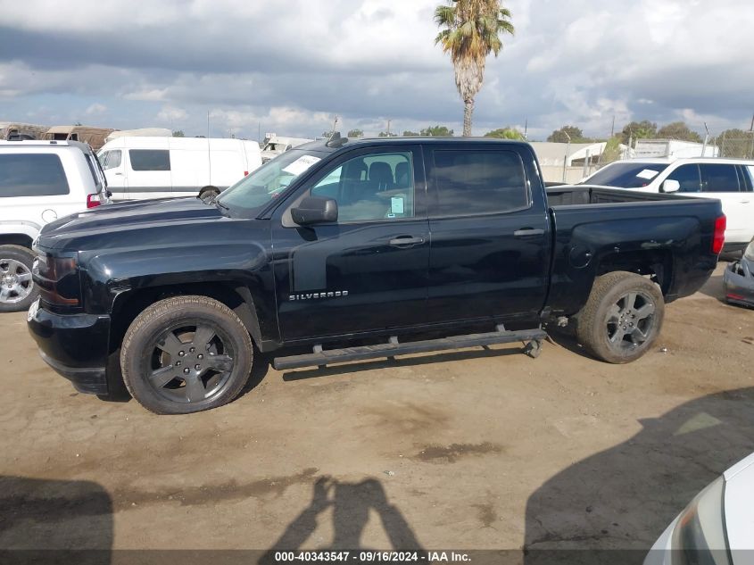 2018 Chevrolet Silverado 1500 Custom VIN: 3GCPCPEC3JG422004 Lot: 40343547