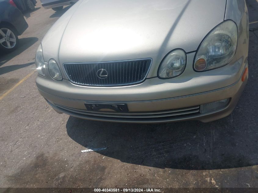 2000 Lexus Gs 400 VIN: JT8BH68X7Y0026188 Lot: 40343581