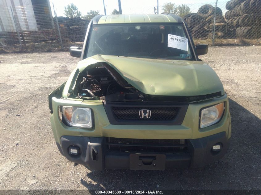 2006 Honda Element Ex-P VIN: 5J6YH28726L018638 Lot: 40343589