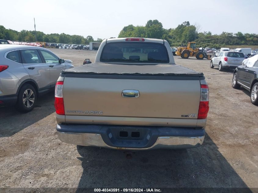 2006 Toyota Tundra Sr5 V8 VIN: 5TBET34146S548759 Lot: 40343591