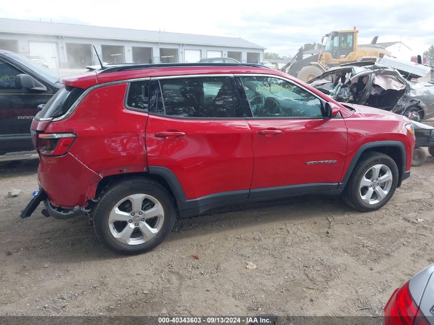 VIN 3C4NJDBB5MT515500 2021 Jeep Compass, Latitude 4X4 no.13