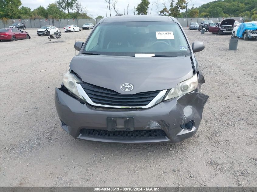 2011 Toyota Sienna Le VIN: 5TDJK3DC4BS025049 Lot: 40343619