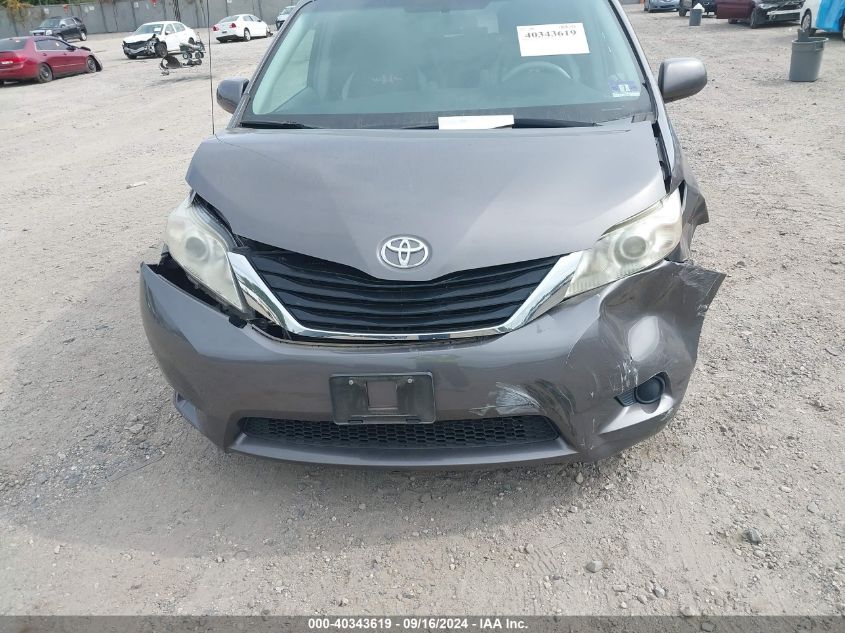 2011 Toyota Sienna Le VIN: 5TDJK3DC4BS025049 Lot: 40343619