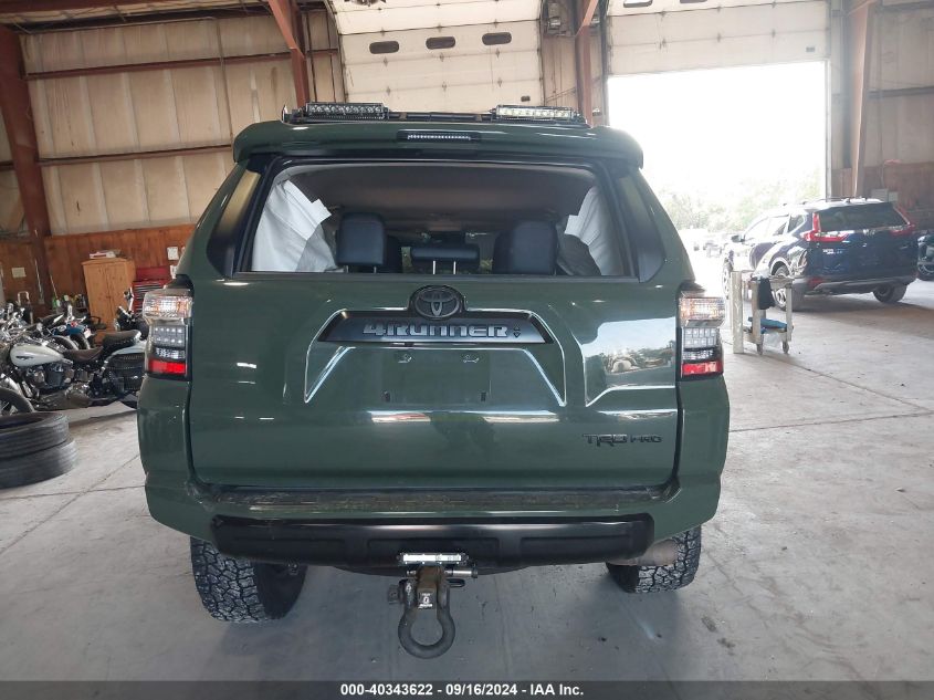 2020 Toyota 4Runner Trd Pro VIN: JTEBU5JR2L5767116 Lot: 40343622