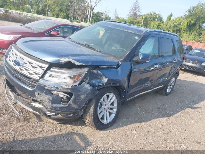 1FM5K8F82JGB66908 2018 FORD EXPLORER - Image 2