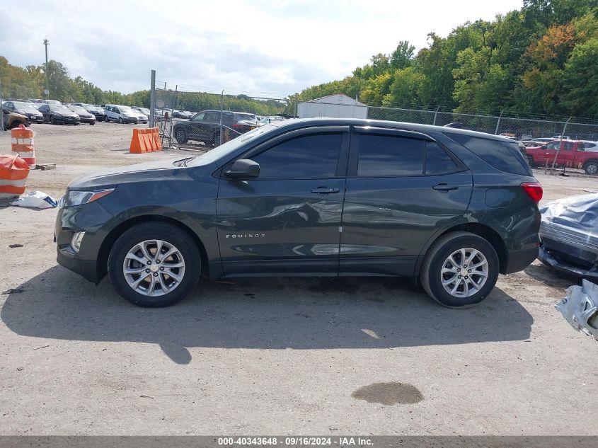 2020 Chevrolet Equinox Ls VIN: 3GNAXHEV1LS595335 Lot: 40343648