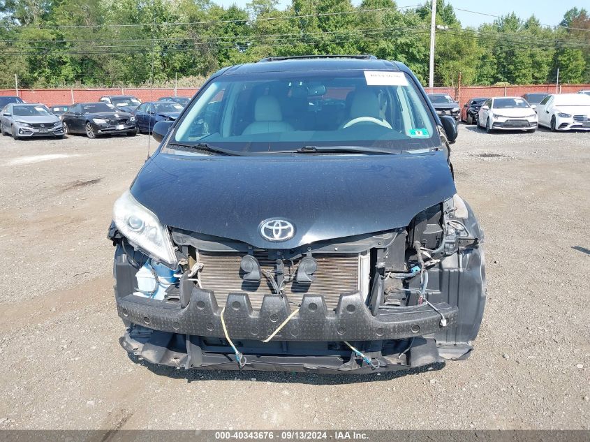 2014 Toyota Sienna Xle V6 8 Passenger VIN: 5TDYK3DC1ES516245 Lot: 40343676