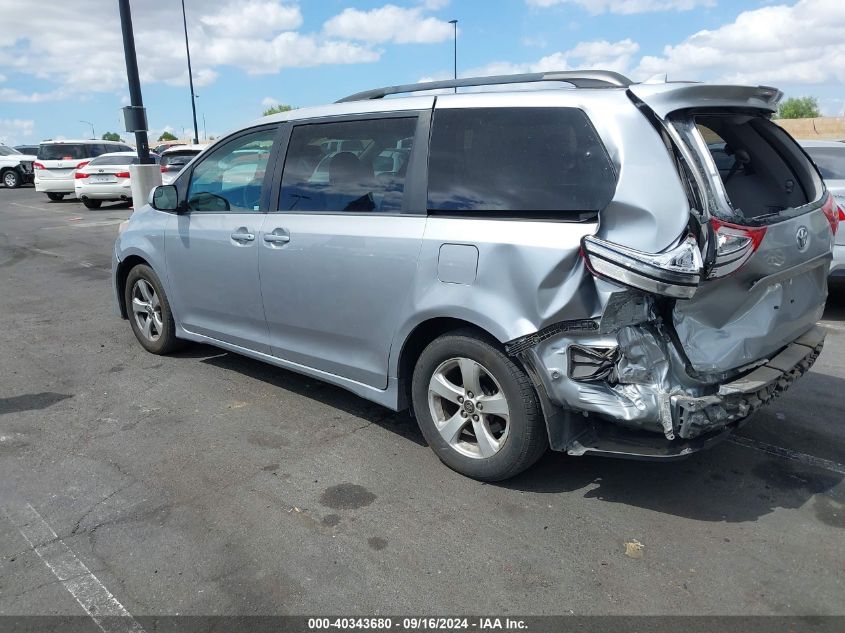 2018 Toyota Sienna Le 8 Passenger VIN: 5TDKZ3DC8JS919053 Lot: 40343680