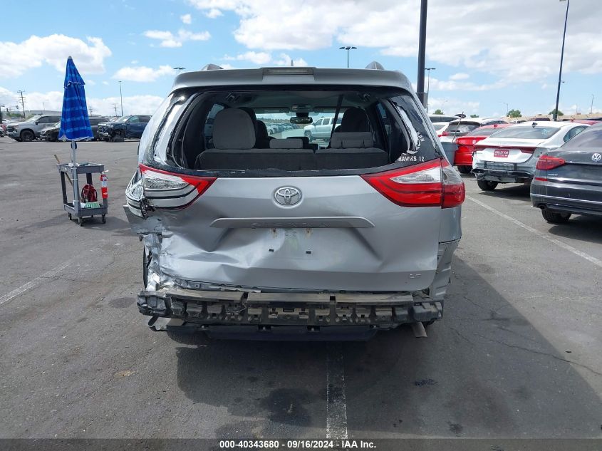 2018 Toyota Sienna Le 8 Passenger VIN: 5TDKZ3DC8JS919053 Lot: 40343680