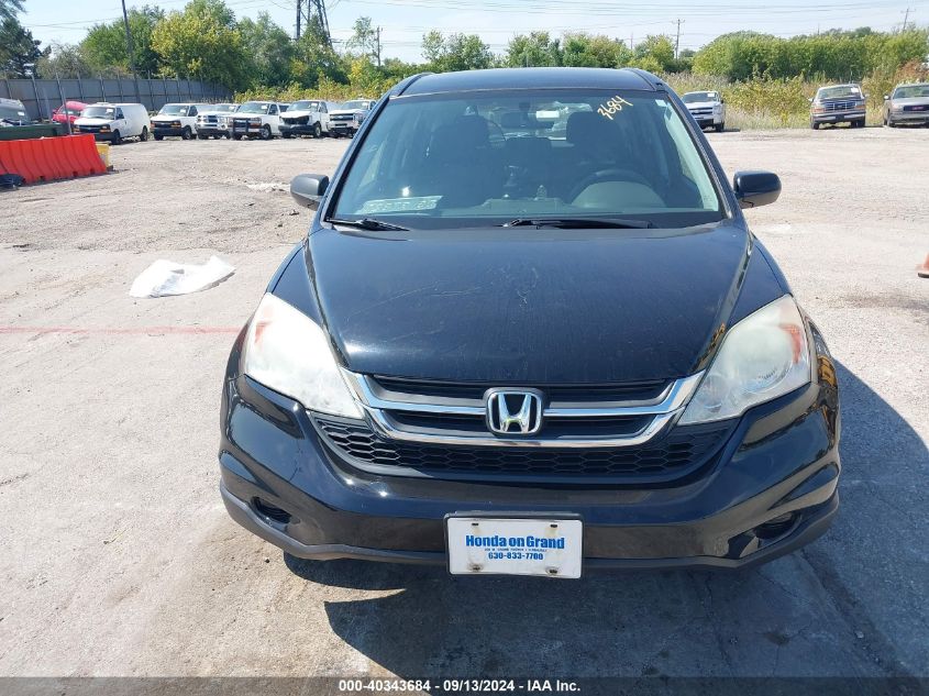 2010 Honda Cr-V Lx VIN: 5J6RE4H38AL006573 Lot: 40343684