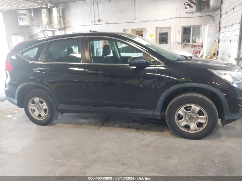 2015 Honda Cr-V Lx VIN: 5J6RM4H30FL076532 Lot: 40343699