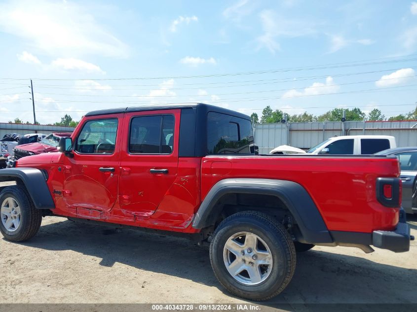 2023 Jeep Gladiator Sport VIN: 1C6HJTAG4PL533983 Lot: 40343728