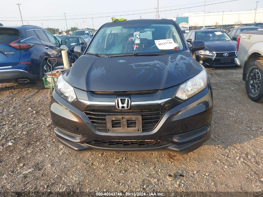 2017 Honda Hr-V Lx VIN: 3CZRU6H39HM702155 Lot: 40343746