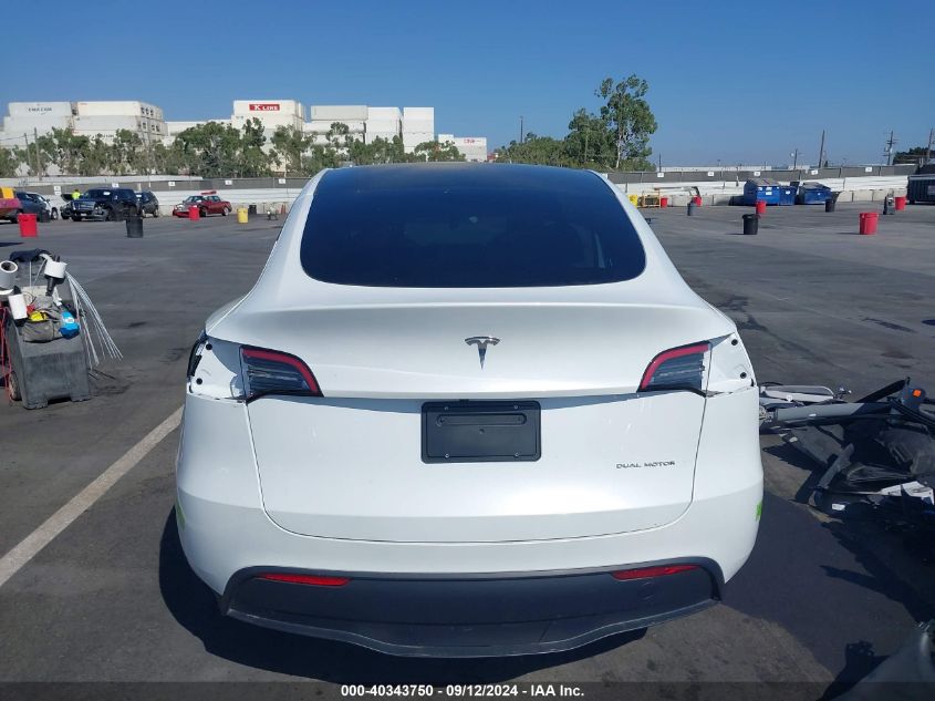 2023 TESLA MODEL Y AWD/LONG RANGE DUAL MOTOR ALL-WHEEL DRIVE - 7SAYGDEE3PA104780