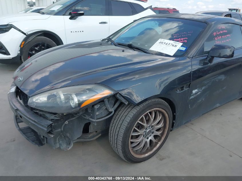 KMHHN66F67U235763 2007 Hyundai Tiburon Gt/Gt Limited/Se