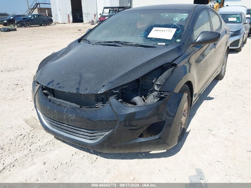 2011 Hyundai Elantra Gls (Ulsan Plant) VIN: KMHDH4AE5BU132089 Lot: 40343772