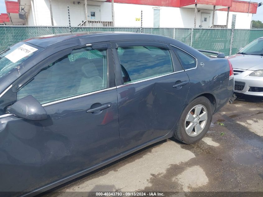 2008 Chevrolet Impala Lt VIN: 2G1WT58K189176120 Lot: 40343793