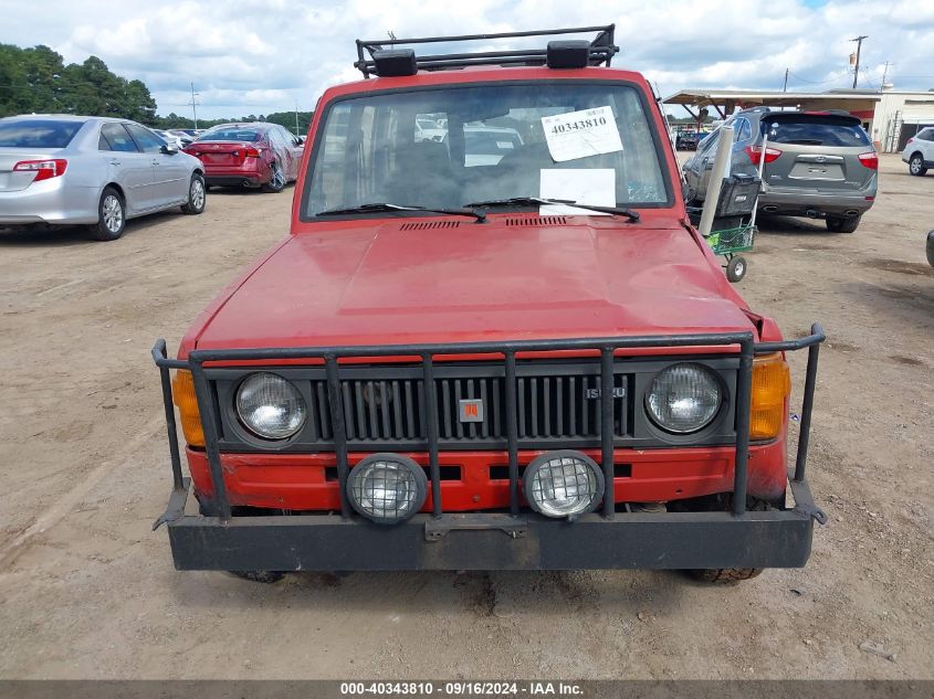 1986 Isuzu Trooper Ii VIN: JAACH18L3G5458596 Lot: 40343810