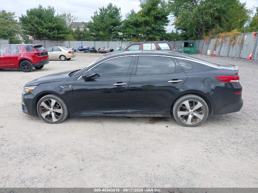 2019 Kia Optima S VIN: 5XXGT4L30KG282855 Lot: 40343816