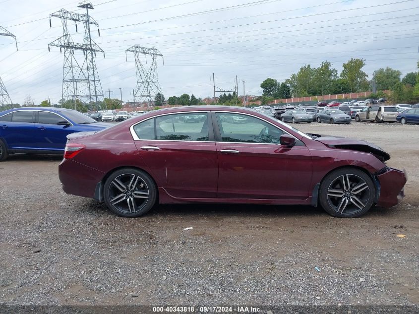 2017 Honda Accord Sport VIN: 1HGCR2F59HA205437 Lot: 40343818