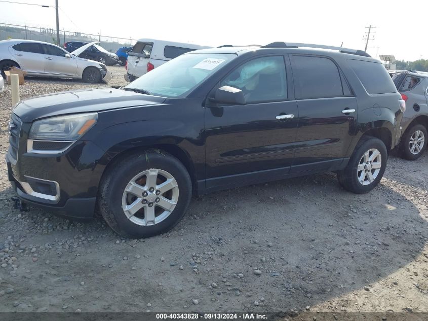 2016 GMC Acadia Sle VIN: 1GKKVPKD8GJ338662 Lot: 40343828